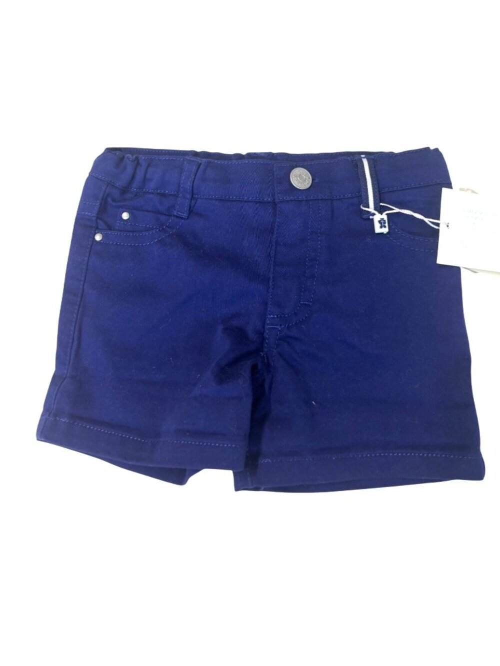 Tutto Piccolo Baby Boys Navy Blue Cotton Shorts Sz. 3 Months